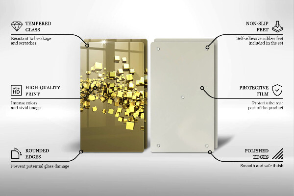 Chopping board Abstraction 3D geometry