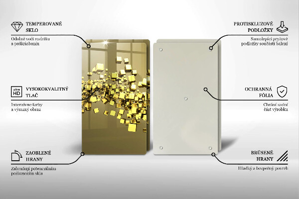 Chopping board Abstraction 3D geometry