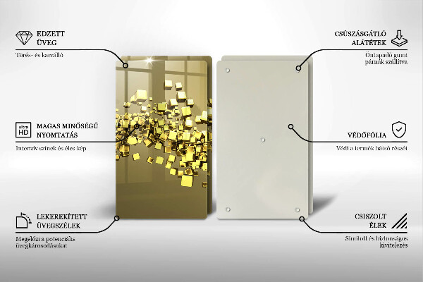 Chopping board Abstraction 3D geometry