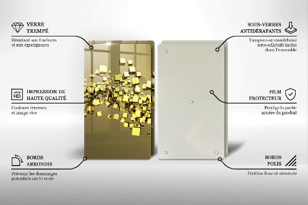 Chopping board Abstraction 3D geometry