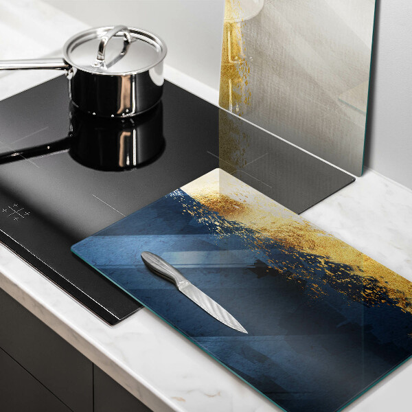 Chopping board Abstraction gold