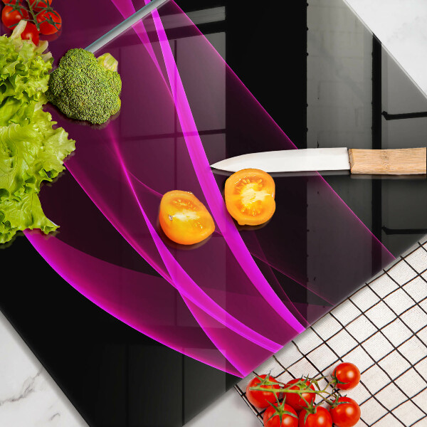 Chopping board Pink abstraction