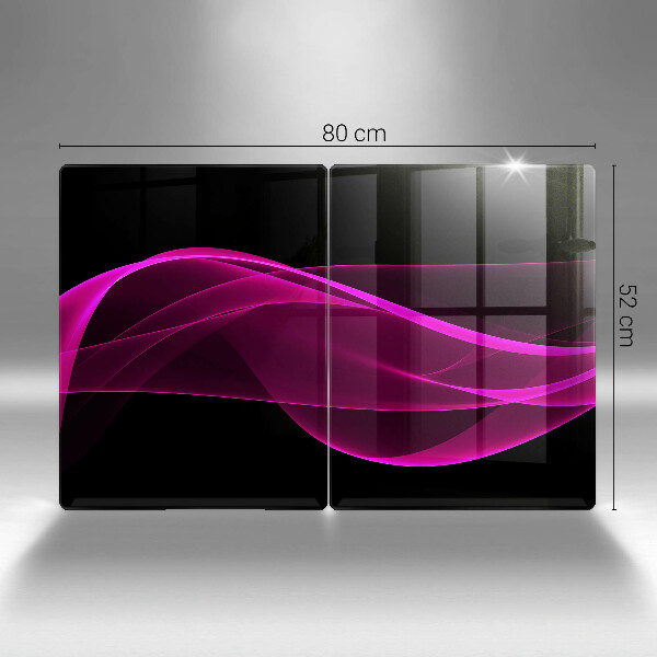 Chopping board Pink abstraction