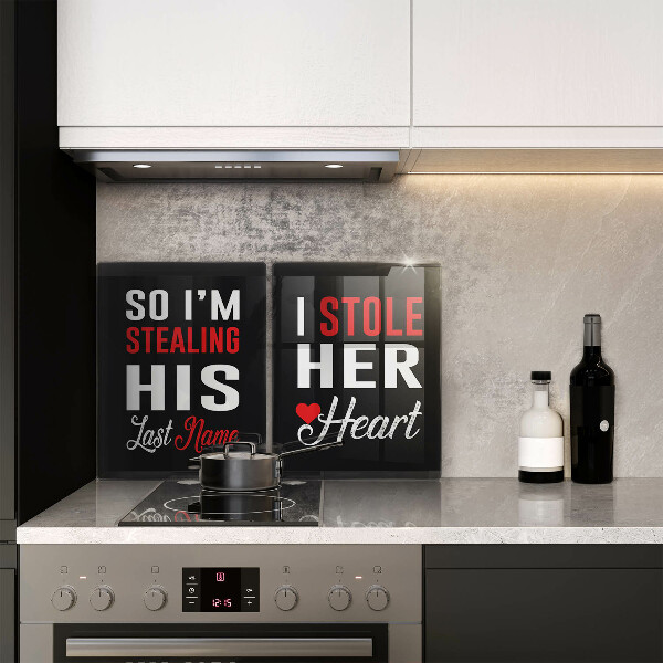 Chopping board Inscription, sentence, pattern