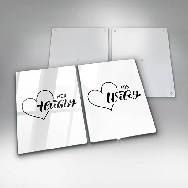 Chopping board Inscription, sentence, pattern