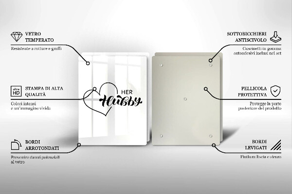 Chopping board Inscription, sentence, pattern