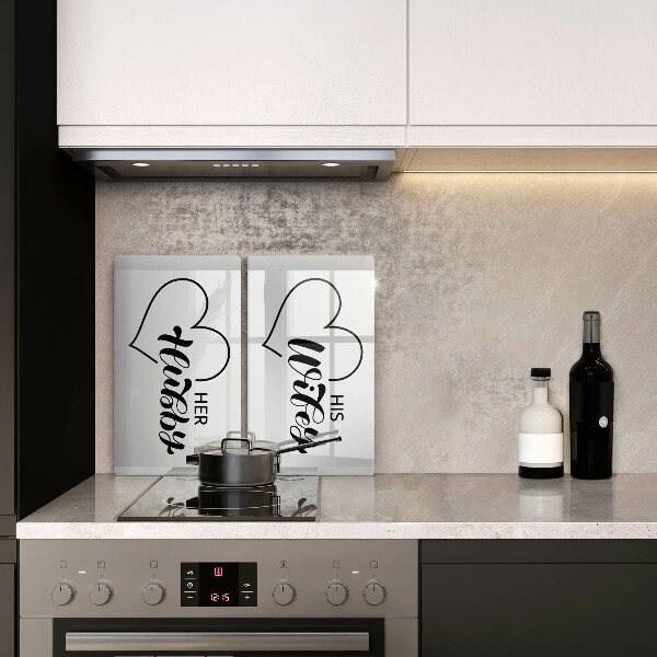 Chopping board Inscription, sentence, pattern