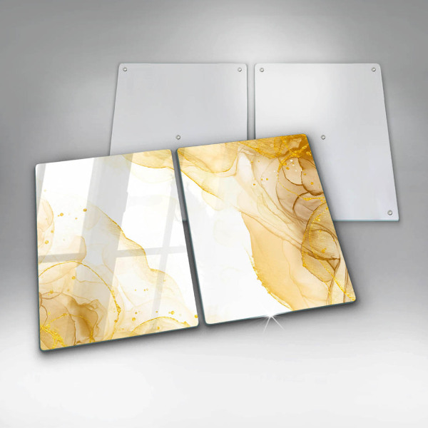 Chopping board Golden abstraction