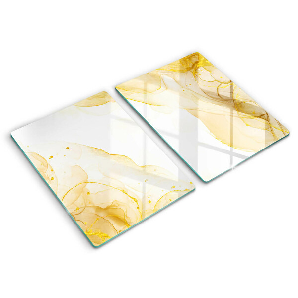 Chopping board Golden abstraction