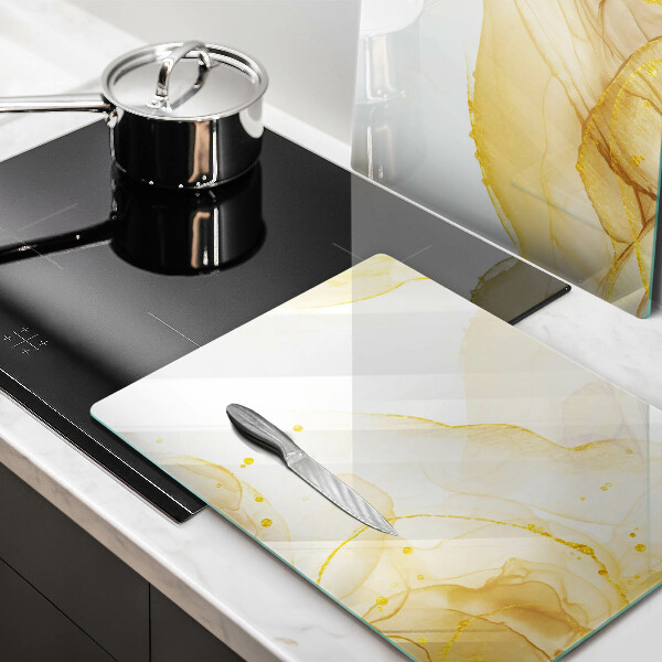 Chopping board Golden abstraction