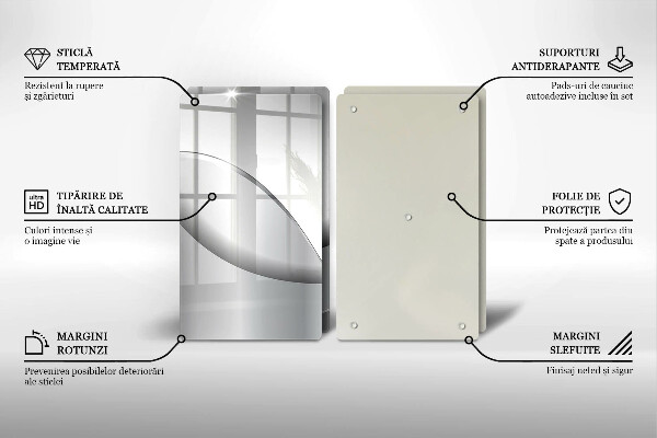 Chopping board Abstraction Design lines