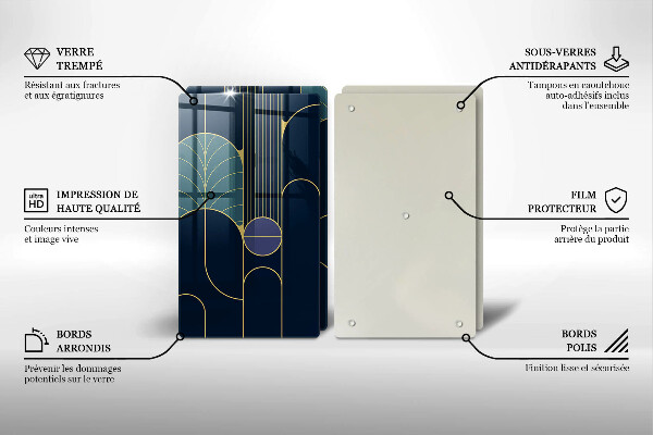 Chopping board Abstract motif