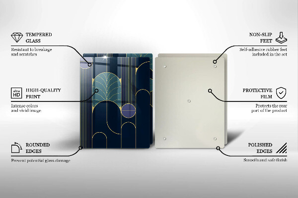 Chopping board Abstract motif