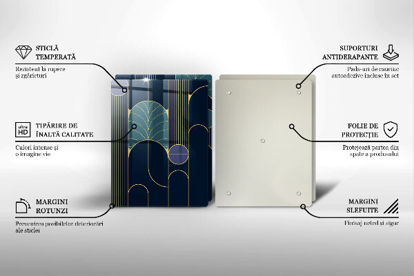 Chopping board Abstract motif