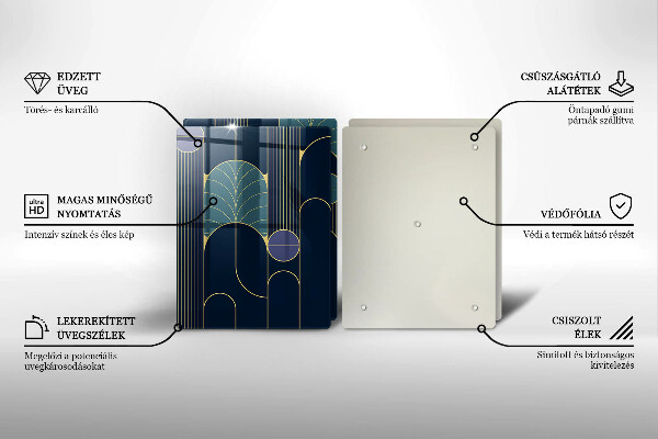 Chopping board Abstract motif