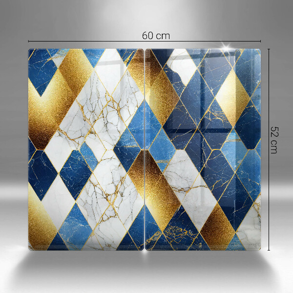 Chopping board Golden Rombs Marble