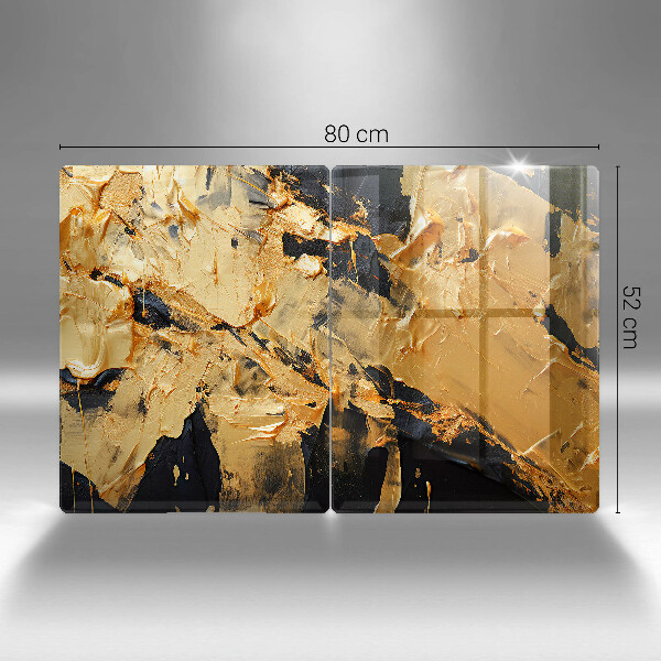 Chopping board Elegant paint texture