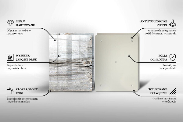Chopping board Bright wood structure