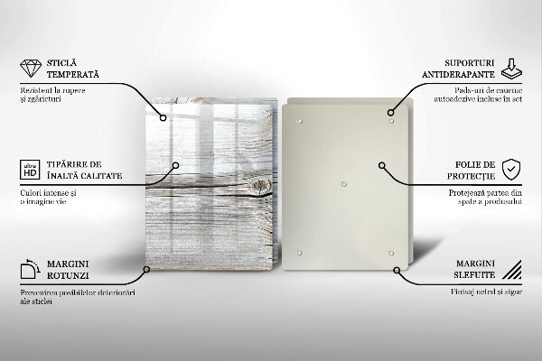 Chopping board Bright wood structure