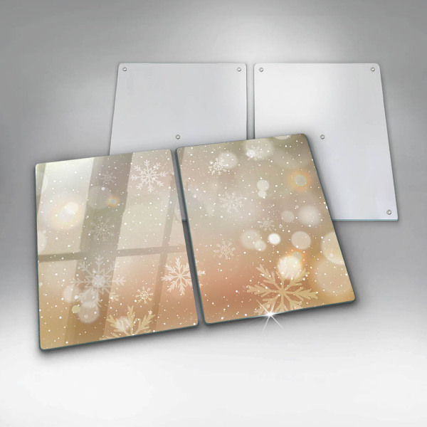 Chopping board Snowflakes