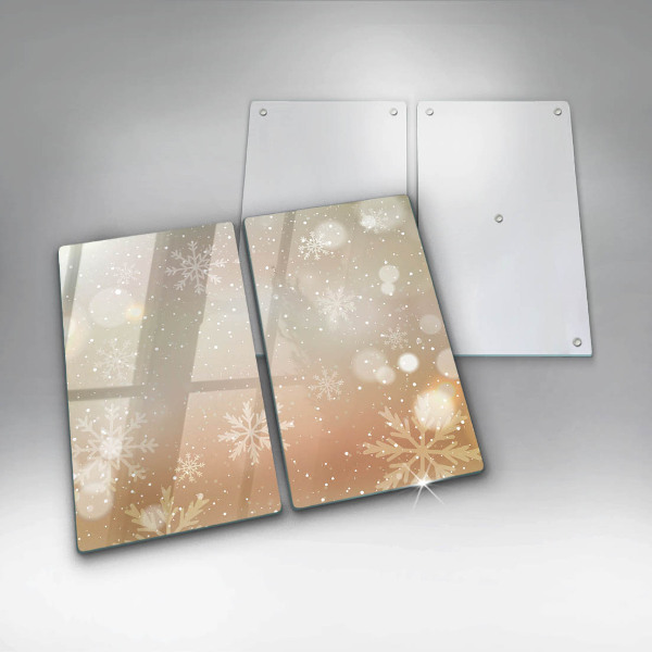 Chopping board Snowflakes