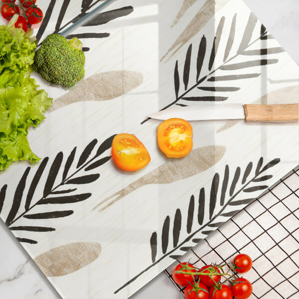 Chopping board Boho plants