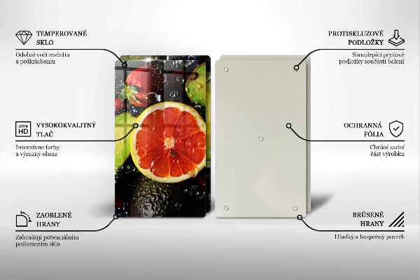 Chopping board Fruits and vegetables