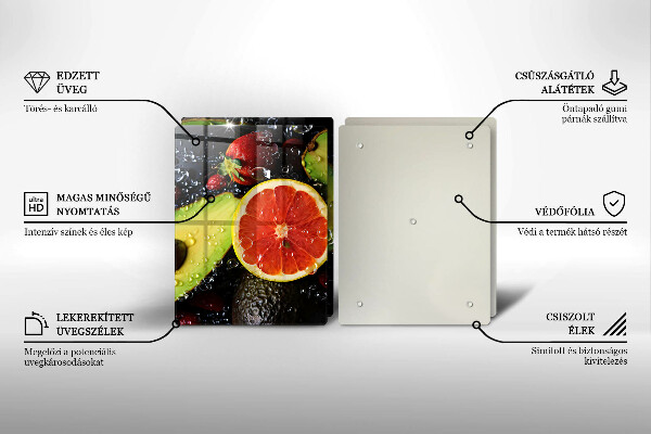 Chopping board Fruits and vegetables