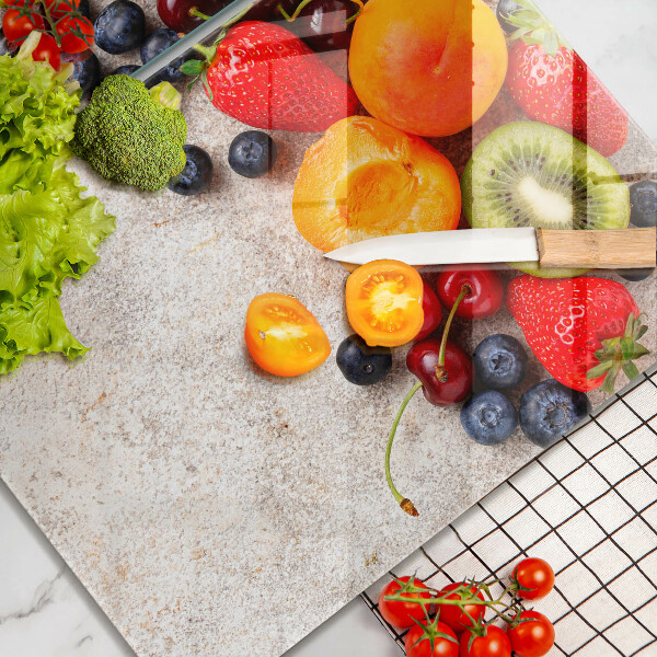 Chopping board Holiday fruits