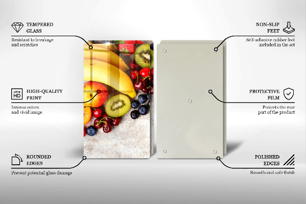 Chopping board Holiday fruits