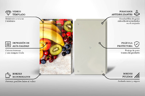 Chopping board Holiday fruits