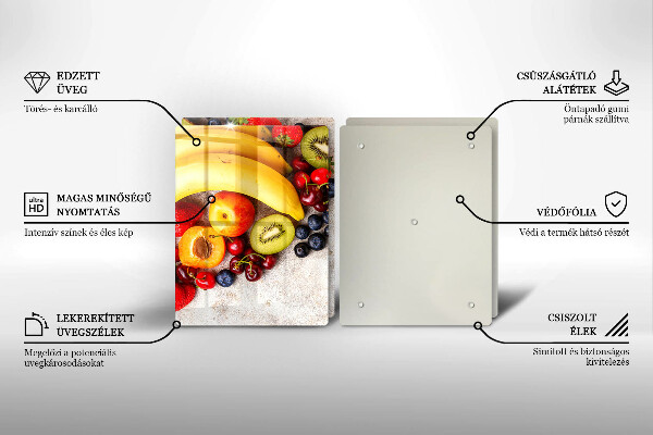 Chopping board Holiday fruits
