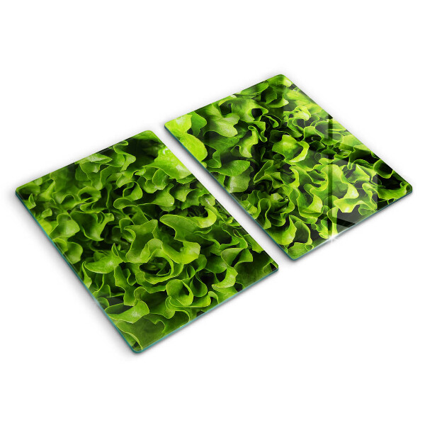 Worktop protector Green lettuce leaves