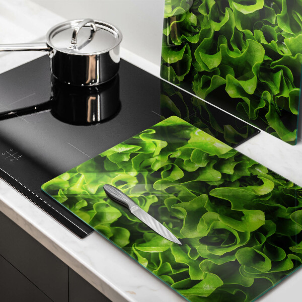 Worktop protector Green lettuce leaves