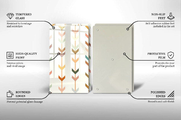 Worktop protector Geometric elements
