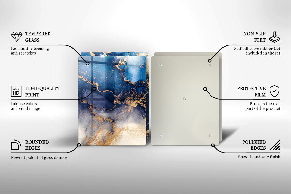 Worktop protector Marble abstraction