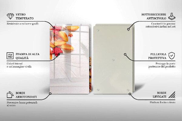 Worktop protector Autumn leaves