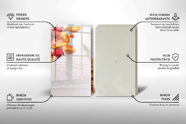 Worktop protector Autumn leaves