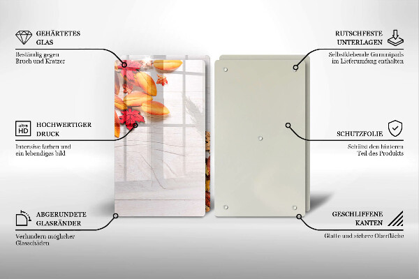 Worktop protector Autumn leaves