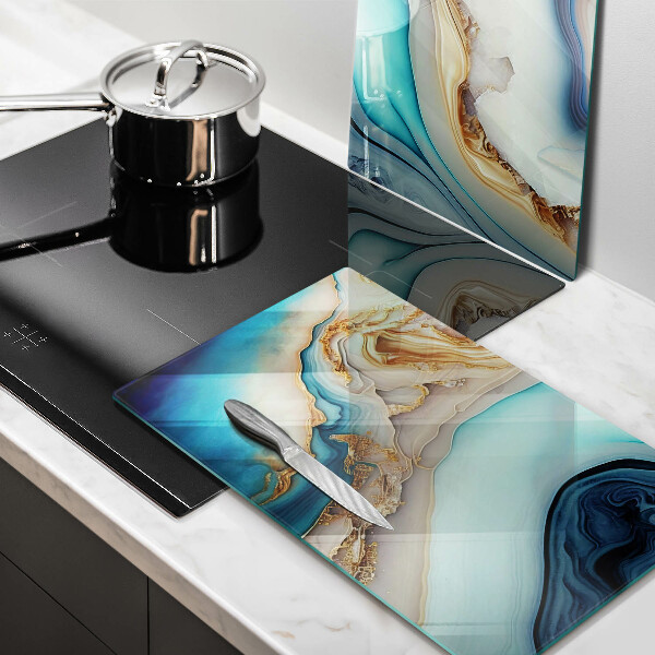 Worktop protector Multicolored marble