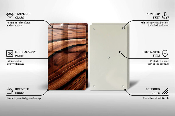 Worktop protector Wood structure