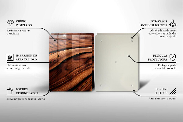 Worktop protector Wood structure