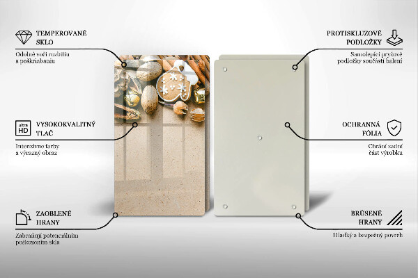 Worktop protector Christmas decorations