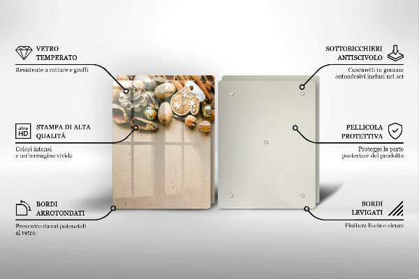 Worktop protector Christmas decorations