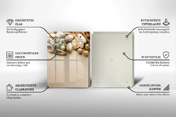 Worktop protector Christmas decorations