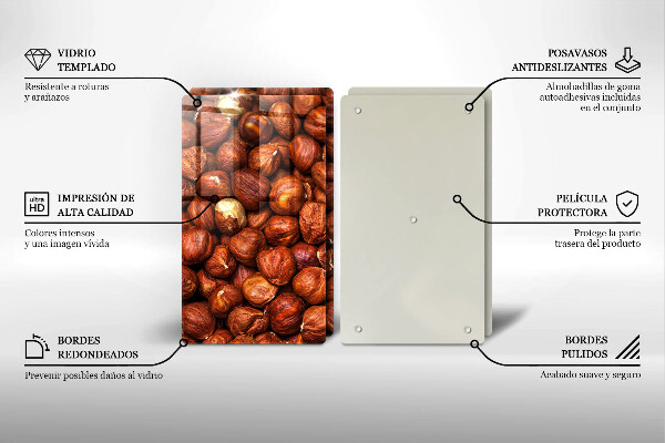 Worktop protector Hazelnuts