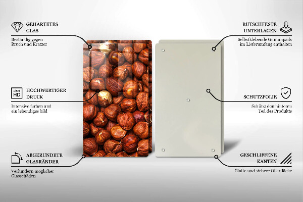 Worktop protector Hazelnuts