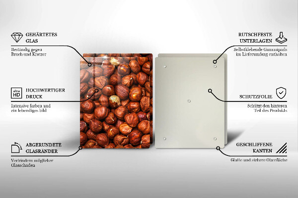 Worktop protector Hazelnuts