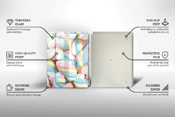 Worktop protector Colorful foams