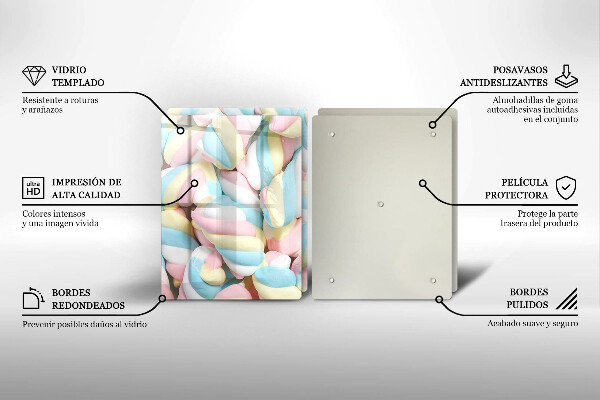 Worktop protector Colorful foams